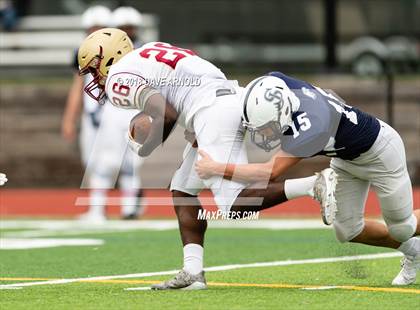 Thumbnail 3 in JV: St. John's Prep @ Boston College High photogallery.