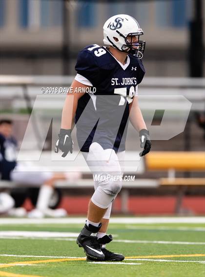 Thumbnail 1 in JV: St. John's Prep @ Boston College High photogallery.