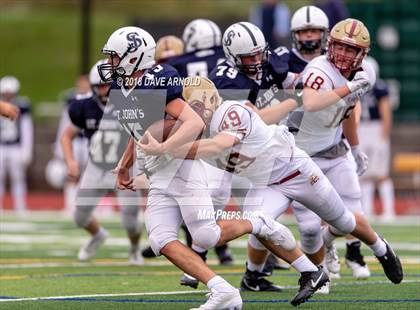 Thumbnail 2 in JV: St. John's Prep @ Boston College High photogallery.