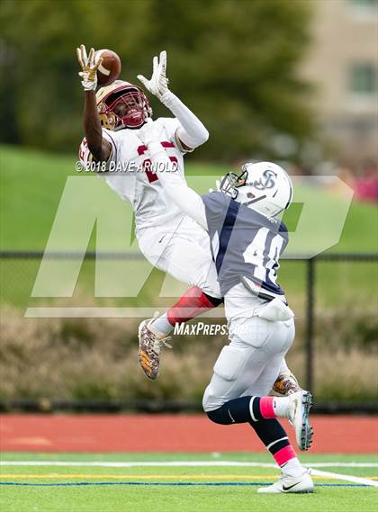 Thumbnail 2 in JV: St. John's Prep @ Boston College High photogallery.