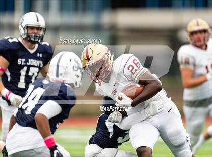 Thumbnail 2 in JV: St. John's Prep @ Boston College High photogallery.