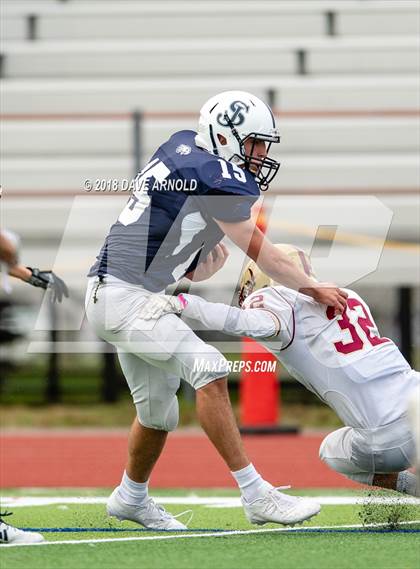 Thumbnail 1 in JV: St. John's Prep @ Boston College High photogallery.