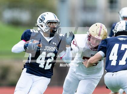 Thumbnail 1 in JV: St. John's Prep @ Boston College High photogallery.