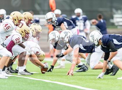 Thumbnail 2 in JV: St. John's Prep @ Boston College High photogallery.