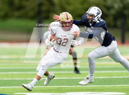 Thumbnail 1 in JV: St. John's Prep @ Boston College High photogallery.