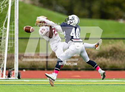 Thumbnail 1 in JV: St. John's Prep @ Boston College High photogallery.