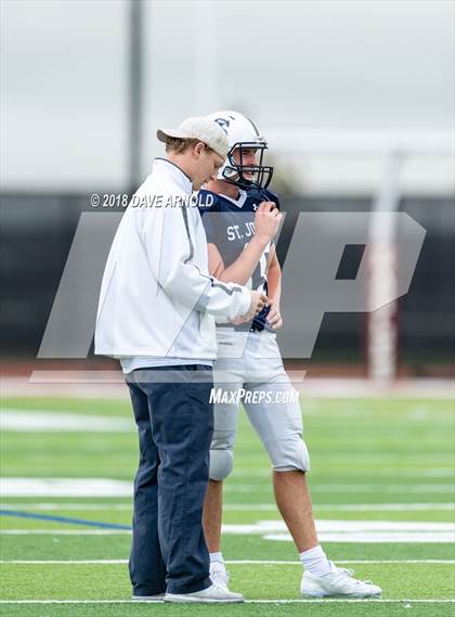 Thumbnail 2 in JV: St. John's Prep @ Boston College High photogallery.