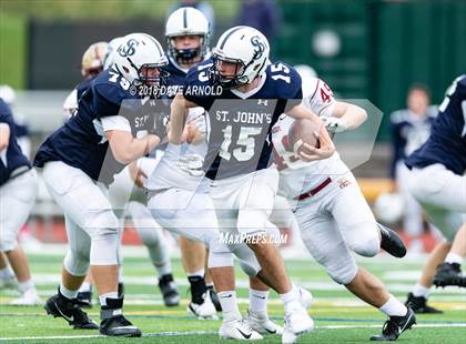 Thumbnail 1 in JV: St. John's Prep @ Boston College High photogallery.