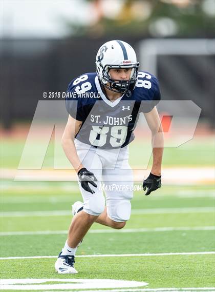 Thumbnail 2 in JV: St. John's Prep @ Boston College High photogallery.