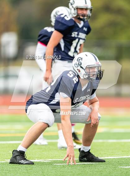 Thumbnail 3 in JV: St. John's Prep @ Boston College High photogallery.