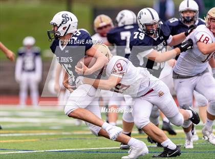 Thumbnail 3 in JV: St. John's Prep @ Boston College High photogallery.