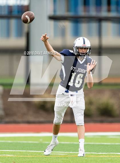 Thumbnail 3 in JV: St. John's Prep @ Boston College High photogallery.