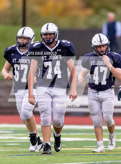 Thumbnail 2 in JV: St. John's Prep @ Boston College High photogallery.