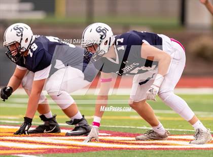 Thumbnail 2 in JV: St. John's Prep @ Boston College High photogallery.