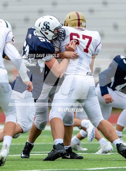 Thumbnail 1 in JV: St. John's Prep @ Boston College High photogallery.