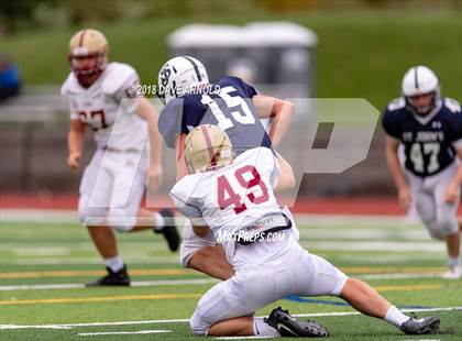 Thumbnail 2 in JV: St. John's Prep @ Boston College High photogallery.