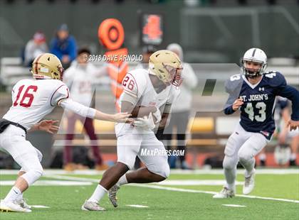 Thumbnail 2 in JV: St. John's Prep @ Boston College High photogallery.