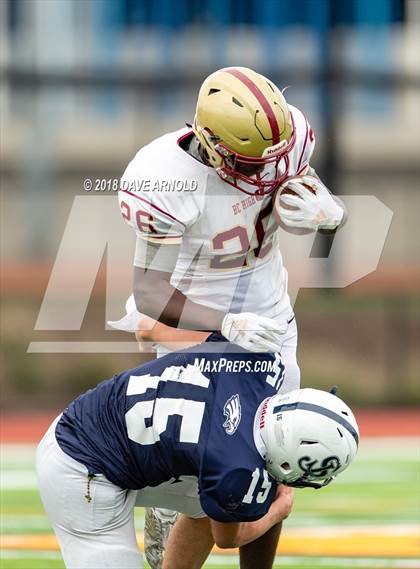 Thumbnail 3 in JV: St. John's Prep @ Boston College High photogallery.