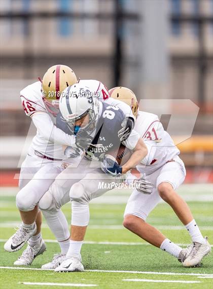 Thumbnail 1 in JV: St. John's Prep @ Boston College High photogallery.