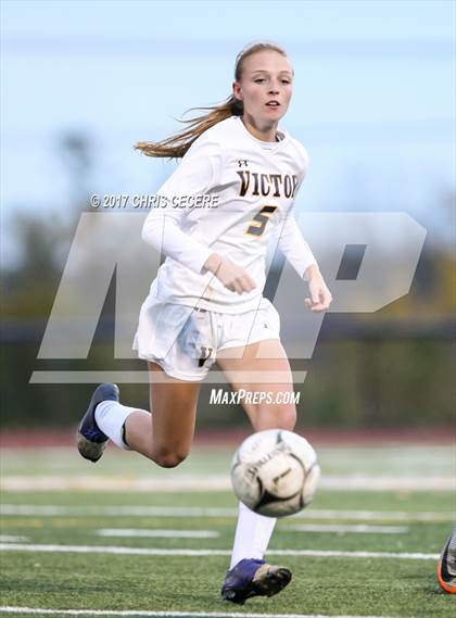 Thumbnail 3 in Webster Schroeder vs. Victor (Section 5 Class AA Semifinal) photogallery.