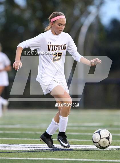 Thumbnail 1 in Webster Schroeder vs. Victor (Section 5 Class AA Semifinal) photogallery.