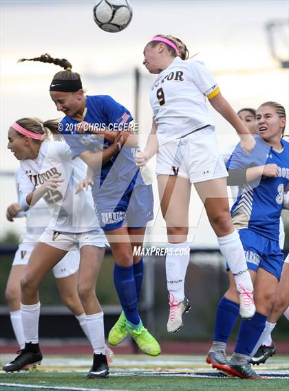 Thumbnail 2 in Webster Schroeder vs. Victor (Section 5 Class AA Semifinal) photogallery.