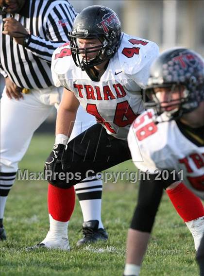 Thumbnail 2 in Sacred Heart-Griffin vs. Triad photogallery.
