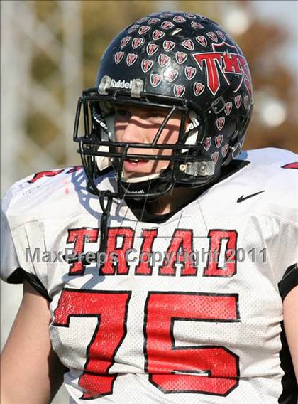 Thumbnail 2 in Sacred Heart-Griffin vs. Triad photogallery.