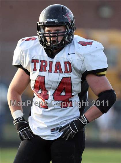 Thumbnail 2 in Sacred Heart-Griffin vs. Triad photogallery.