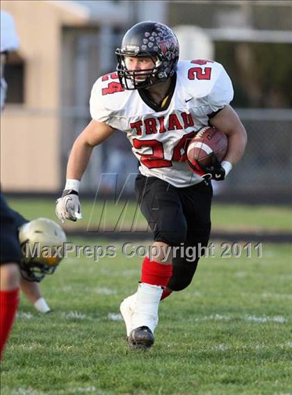 Thumbnail 1 in Sacred Heart-Griffin vs. Triad photogallery.