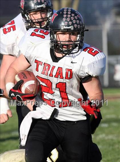 Thumbnail 1 in Sacred Heart-Griffin vs. Triad photogallery.