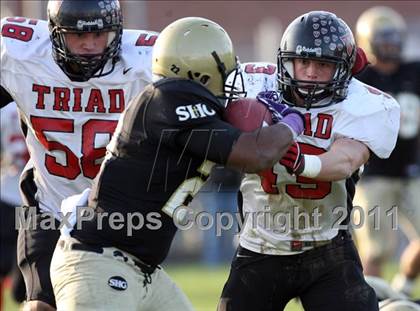 Thumbnail 1 in Sacred Heart-Griffin vs. Triad photogallery.
