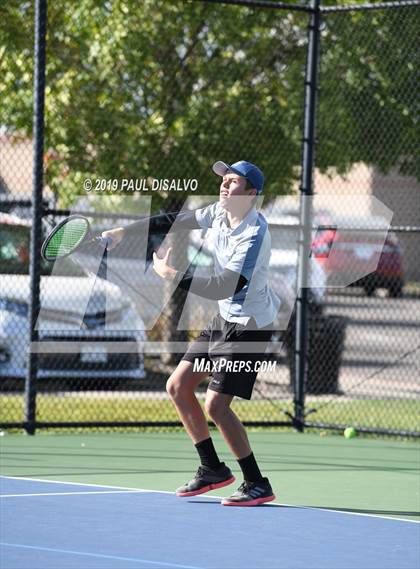 Thumbnail 2 in CHSAA 5A Region 6 Tennis Championships - Pine Creek photogallery.