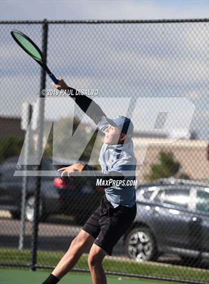 Thumbnail 1 in CHSAA 5A Region 6 Tennis Championships - Pine Creek photogallery.