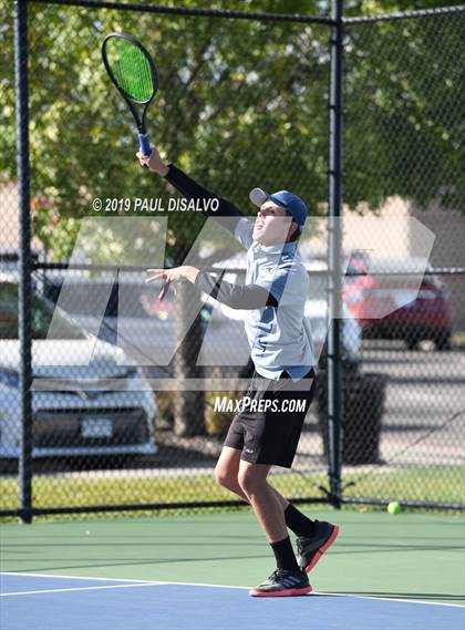 Thumbnail 3 in CHSAA 5A Region 6 Tennis Championships - Pine Creek photogallery.