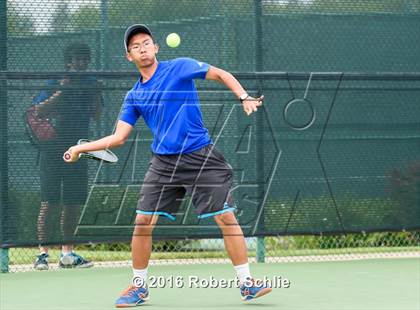 Thumbnail 3 in Acalanes vs. Davis (CIF NorCal Regional Team Tennis Championships) photogallery.