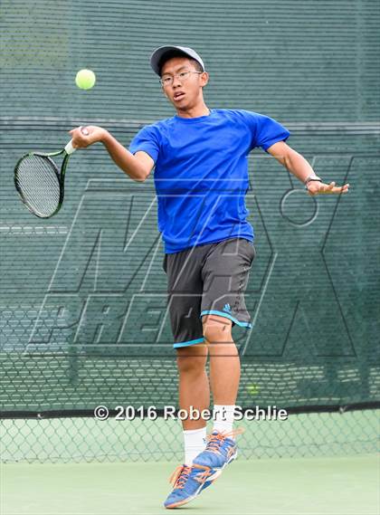 Thumbnail 3 in Acalanes vs. Davis (CIF NorCal Regional Team Tennis Championships) photogallery.