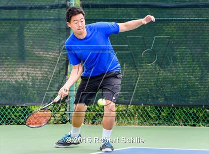 Thumbnail 3 in Acalanes vs. Davis (CIF NorCal Regional Team Tennis Championships) photogallery.