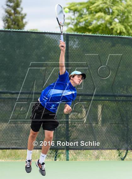 Thumbnail 2 in Acalanes vs. Davis (CIF NorCal Regional Team Tennis Championships) photogallery.