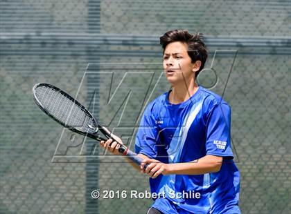 Thumbnail 2 in Acalanes vs. Davis (CIF NorCal Regional Team Tennis Championships) photogallery.