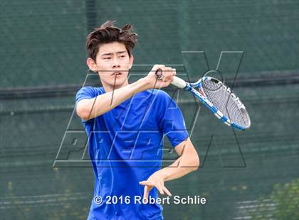 Thumbnail 1 in Acalanes vs. Davis (CIF NorCal Regional Team Tennis Championships) photogallery.