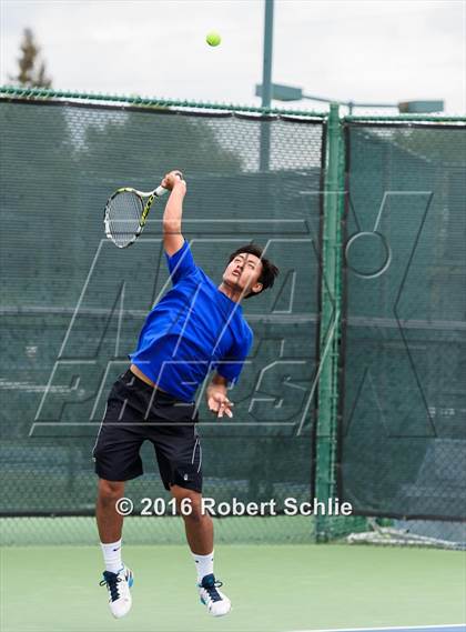 Thumbnail 2 in Acalanes vs. Davis (CIF NorCal Regional Team Tennis Championships) photogallery.