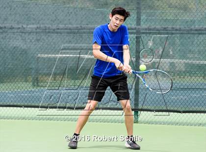 Thumbnail 3 in Acalanes vs. Davis (CIF NorCal Regional Team Tennis Championships) photogallery.