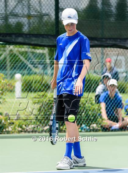 Thumbnail 2 in Acalanes vs. Davis (CIF NorCal Regional Team Tennis Championships) photogallery.