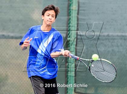 Thumbnail 3 in Acalanes vs. Davis (CIF NorCal Regional Team Tennis Championships) photogallery.