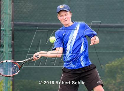 Thumbnail 2 in Acalanes vs. Davis (CIF NorCal Regional Team Tennis Championships) photogallery.