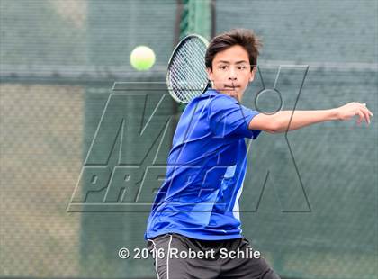 Thumbnail 2 in Acalanes vs. Davis (CIF NorCal Regional Team Tennis Championships) photogallery.