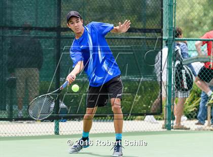 Thumbnail 2 in Acalanes vs. Davis (CIF NorCal Regional Team Tennis Championships) photogallery.