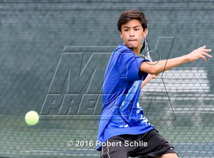 Thumbnail 3 in Acalanes vs. Davis (CIF NorCal Regional Team Tennis Championships) photogallery.