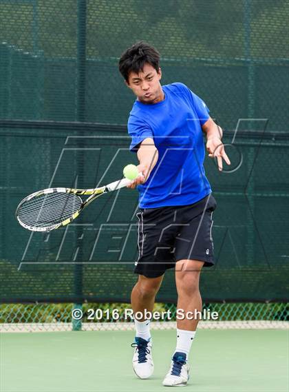 Thumbnail 2 in Acalanes vs. Davis (CIF NorCal Regional Team Tennis Championships) photogallery.